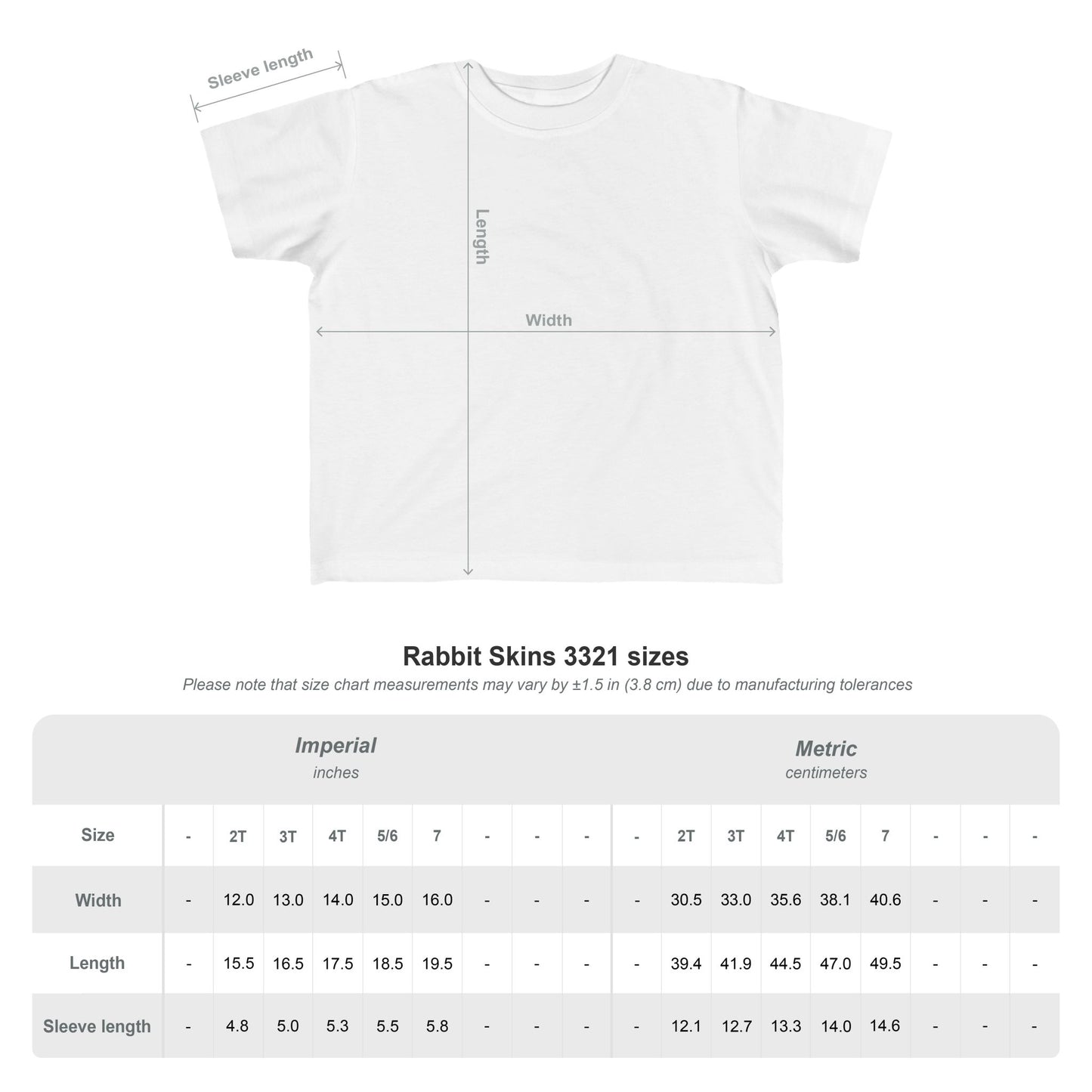 Toddler's Fine Jersey Tee