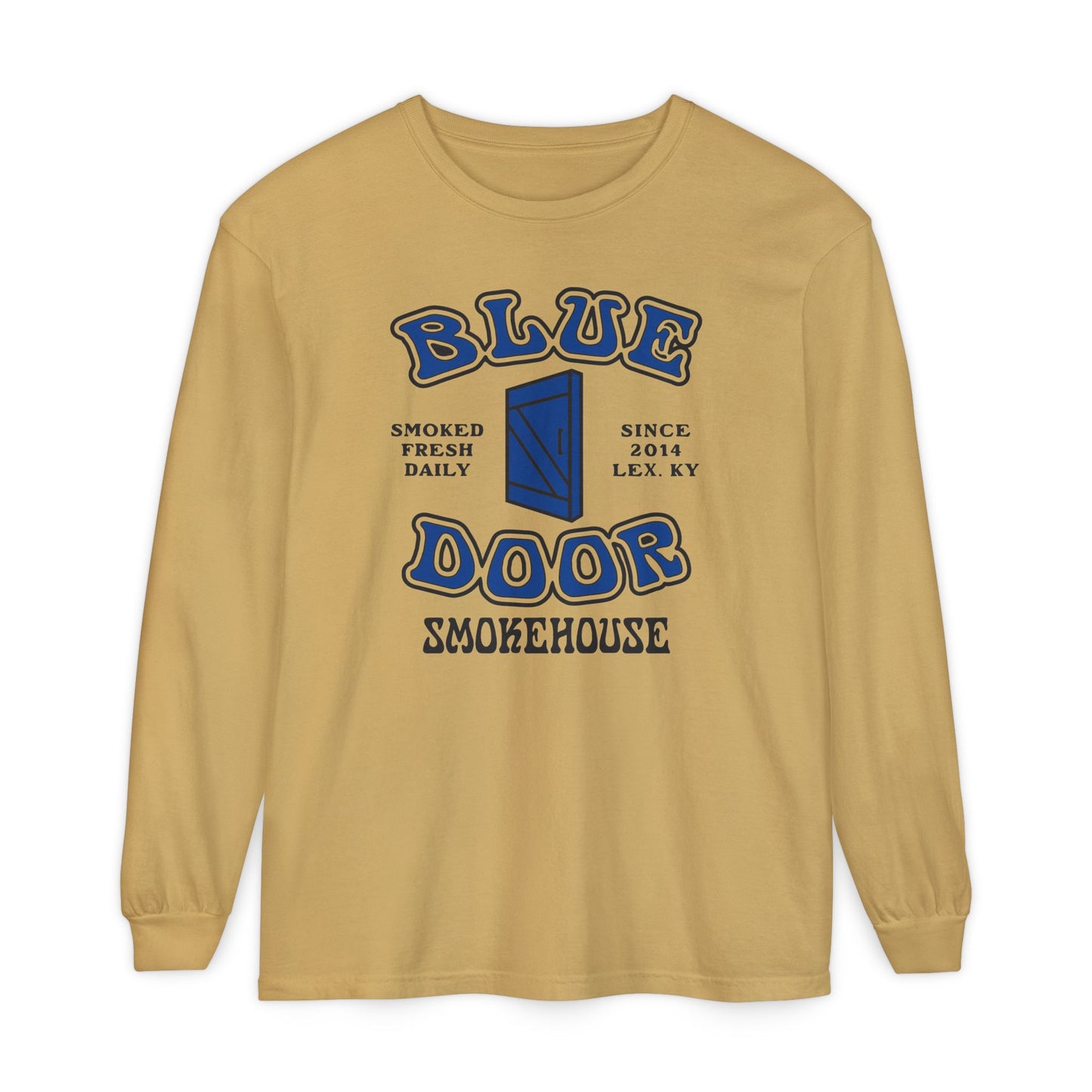 Unisex Garment-dyed Long Sleeve T-Shirt