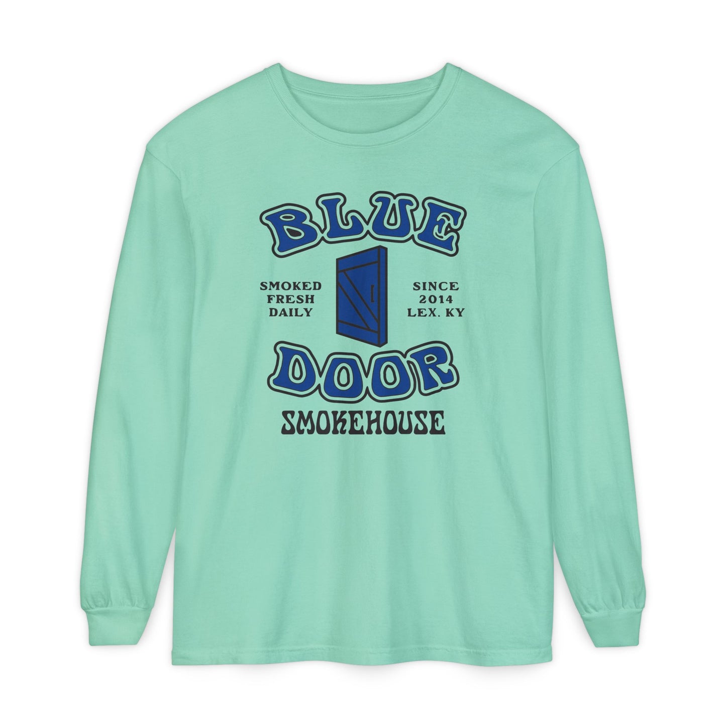 Unisex Garment-dyed Long Sleeve T-Shirt