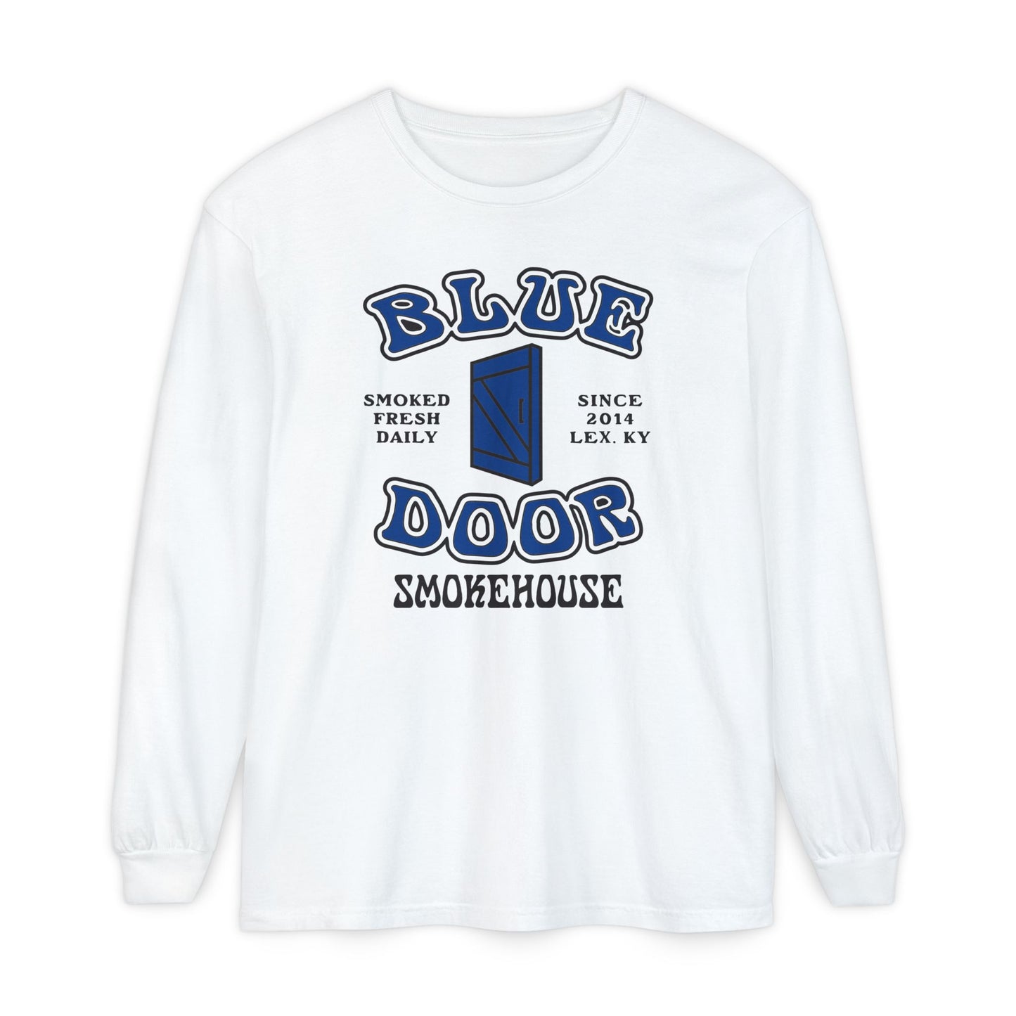 Unisex Garment-dyed Long Sleeve T-Shirt