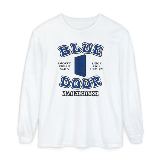 Unisex Garment-dyed Long Sleeve T-Shirt