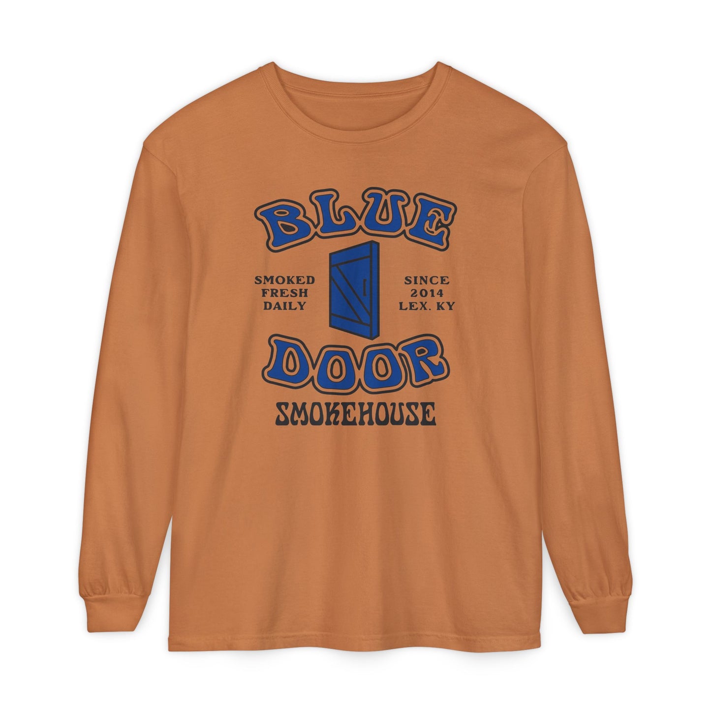 Unisex Garment-dyed Long Sleeve T-Shirt