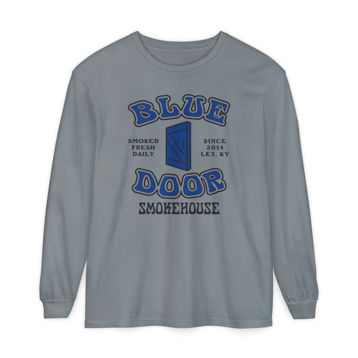 Unisex Garment-dyed Long Sleeve T-Shirt