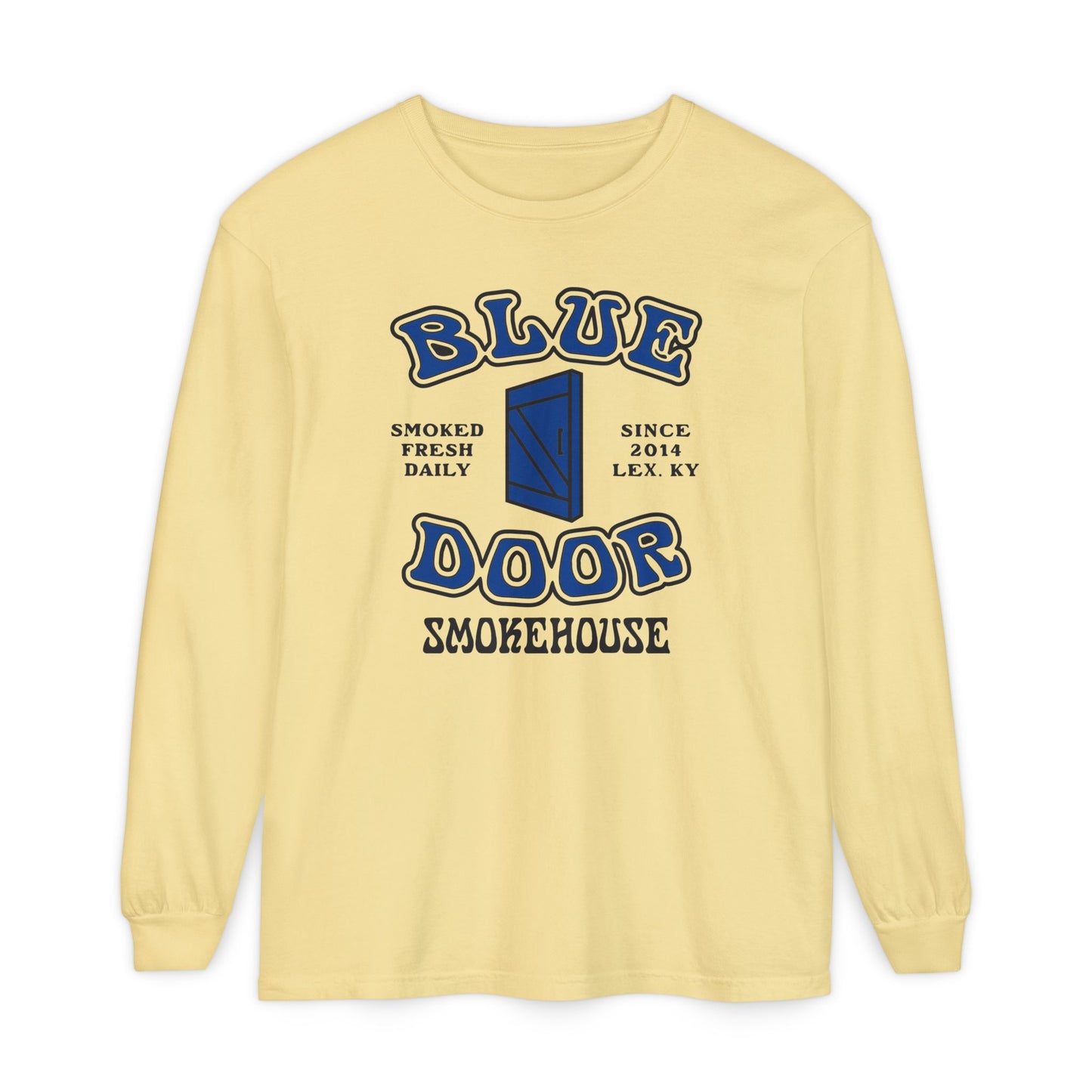 Unisex Garment-dyed Long Sleeve T-Shirt