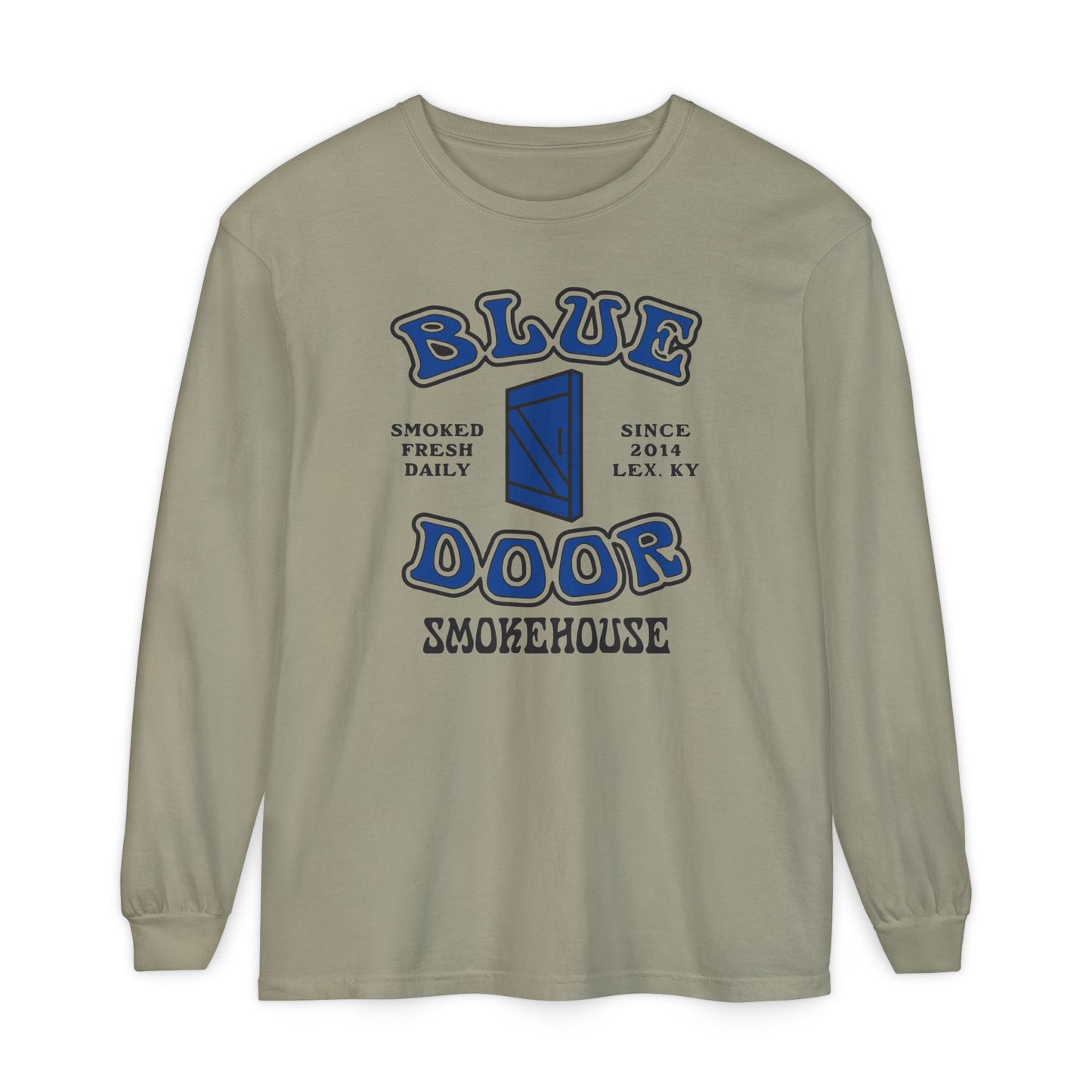 Unisex Garment-dyed Long Sleeve T-Shirt